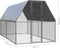 vidaXL - Kippenhok - 2x4x2 - m - gegalvaniseerd - staal