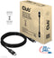 Club 3D CAC-1575 - USB4 Gen2x2 Type-C Kabel - 20Gbps Data 240W PD 4K60Hz - Zwart (2m)