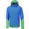 Shimano Storm jacket - Fietsjack heren - Windjack Regenjack - Blauw met groen - Maat XL