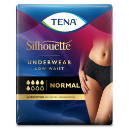 TENA Silhouette Normal Noir - Lage Taille L