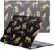 Lunso Geschikt voor MacBook Air 13 inch (2018-2019) cover hoes - case - Leopard Black