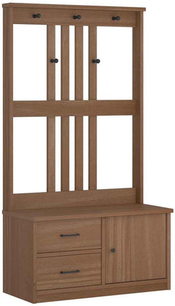 vidaXL - Halboom - SANDENS - 87x40x159,5 - cm - massief - grenenhout