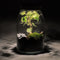 Forest - Terrarium met led - 30cm