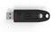 SanDisk Ultra - USB 3.0 Flash Drive 256GB - 80MB/s Leessnelheid - Zwart