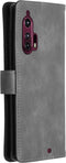 iMoshion Hoesje Geschikt voor Motorola Edge Plus Hoesje Met Pasjeshouder - iMoshion Luxe Bookcase - Grijs