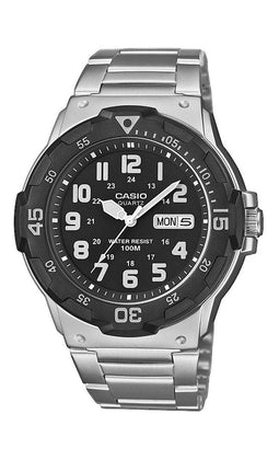 CASIO MRW-200HD-1BVEF - Horloge - Quartz - Zilverkleurig RVS - Ø 45 mm