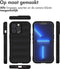 imoshion Hoesje - Geschikt voor iPhone 13 Pro - EasyGrip Backcover - Zwart