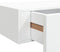 vidaXL Wandschap - Ladekast - 40x23,5x10 cm - MDF - Wit