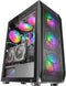 Mars Gaming MC-KX - ATX Semi-toren - Gehard glas ARGB - Zwart