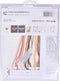 Thea Gouverneur - Borduurpakket met telpatroon - 3017 - Voorgesorteerde DMC Garens - Honingbij - Linnen - 20 cm x 21 cm - DIY Kit