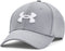 Under Armour blitzing pet in de kleur grijs.