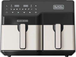 Black & Decker BXAF9000E - Vrijstaand Heteluchtfriteuse 2500 W - 9 l - Zwart