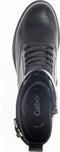 Gabor 71.792.27 - dames laars - blokhak 3 cm - zwart - maat 39 (EU) 6 (UK)