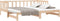 vidaXL - Slaapbank - met - onderschuifbed - 90x190 - cm - massief - grenenhout