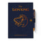 LION KING - Premium Notitieboek A5 - Harde kaft met pen - Gepersonaliseerde geruite pagina's