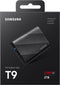 Samsung Portable T9 - Externe SSD - 2 TB - USB C 3.2 - Valbestendig tot 3 meter - Zwart