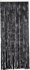 Livn Deurgordijn Chenille - Vliegengordijn - Voor deuropening 90x221,5 cm - Antraciet