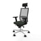 Bureaustoel met hoofdsteun Piqueras y Crespo 2D026N1 Zwart