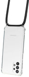 Mobiparts Galaxy A32 5G (2021) - Lanyard Case - Verstelbaar koord - Transparant