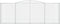 vidaXL - Schanskorven - 5 - st - gewelfd - 400x30x140/160 - cm - ijzer