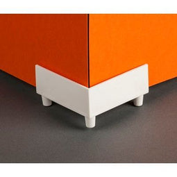 Klika - Displayvoet kunststof wit - 3 stuks