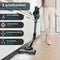 Sanovy Turbo Flex X28 Steelstofzuiger Draadloos - Zonder Zak - Op Accu - 350W - 28Kpa - Met