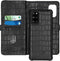iMoshion Hoesje Geschikt voor Samsung Galaxy S20 Plus Hoesje Met Pasjeshouder - iMoshion 2-in-1 Wallet Bookcase design - Zwart / Crocodile