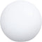 Anna's Collection Solar bol lamp - kunststof - D30 cm - warm wit - tuinverlichting