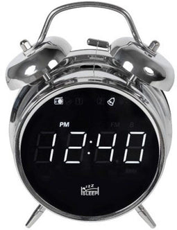 Silva Schneider URW 240 - FM-wekkerradio - USB-oplaadfunctie - Chroom-zwart
