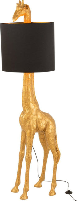 J-Line Lamp Giraf Poly Goud