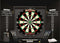 WINMAU Diamond Plus - Professional Dart Set - Dartbord met Zwart Cabinet en Oche Line - (2 sets)