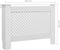 vidaXL Radiatorombouw 152x19x81 cm MDF antraciet
