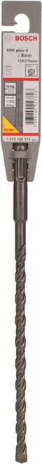 Bosch Hamerboren SDS-plus-5 - Hamerboor - Diameter 8 mm - Nuttige lengte 150 mm - Totale lengte 215 mm