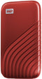 WD My Passport SSD (v3) - 500GB - Leessnelheid 1050MB/s - Rood