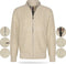 Cappuccino Italia - Heren Vest Bounded Jacket Beige - Beige - Maat XL