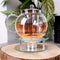 Theepot rechaud - warmhoudplaat - glas - D12 x H4 cm
