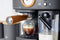Swan One Touch Espressomachine – Gemalen Koffie & Koffiepads – Blauw