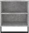 vidaXL - Salontafel - 102x44,5x50 - cm - bewerkt - hout - betongrijs