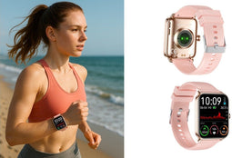 Parya Official - Activity Tracker - Hartslag- en slaapmonitoring - Zwart