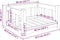 vidaXL - Hondenmand - 55,5x45,5x28 - cm - massief - grenenhout - wit
