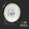 V-TAC VT-9219 - LED Highbay 200W - 37000 Lumen - IP65 Waterdicht - 4000K - Zwart