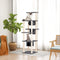 vidaXL - Kattenmeubel - met - sisal - krabpalen - 169 - cm - donkergrijs