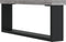 vidaXL - Nachtkastjes - 2 - st - 40x35x69 - cm - bewerkt - hout - grijs - sonoma - eiken