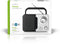 Nedis RDFM1300WT - Portable FM-Radio - Lichtgewicht met hoofdtelefoonaansluiting - Wit