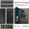 Spigen Slim Armor CS - Soft case - Versterkte valbescherming met pasjesvak - Zwart