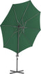 vidaXL - Parasol - met - draagbare - voet - groen