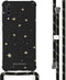 iMoshion Hoesje Geschikt voor Samsung Galaxy A70 Hoesje Met Koord - iMoshion Design Hoesje met Koord - Goud / Zwart / Stars Gold