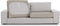 Kussenhoes Eysa ROC Lichtbruin 85 x 15 x 60 cm Sofa