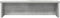 vidaXL - Keukenrekken - stapelbaar - 2 - st - 50x15x16 - cm - betongrijs