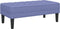vidaXL - Ligbed - Jeans - Blauw - 113x57x39 - cm - Stof